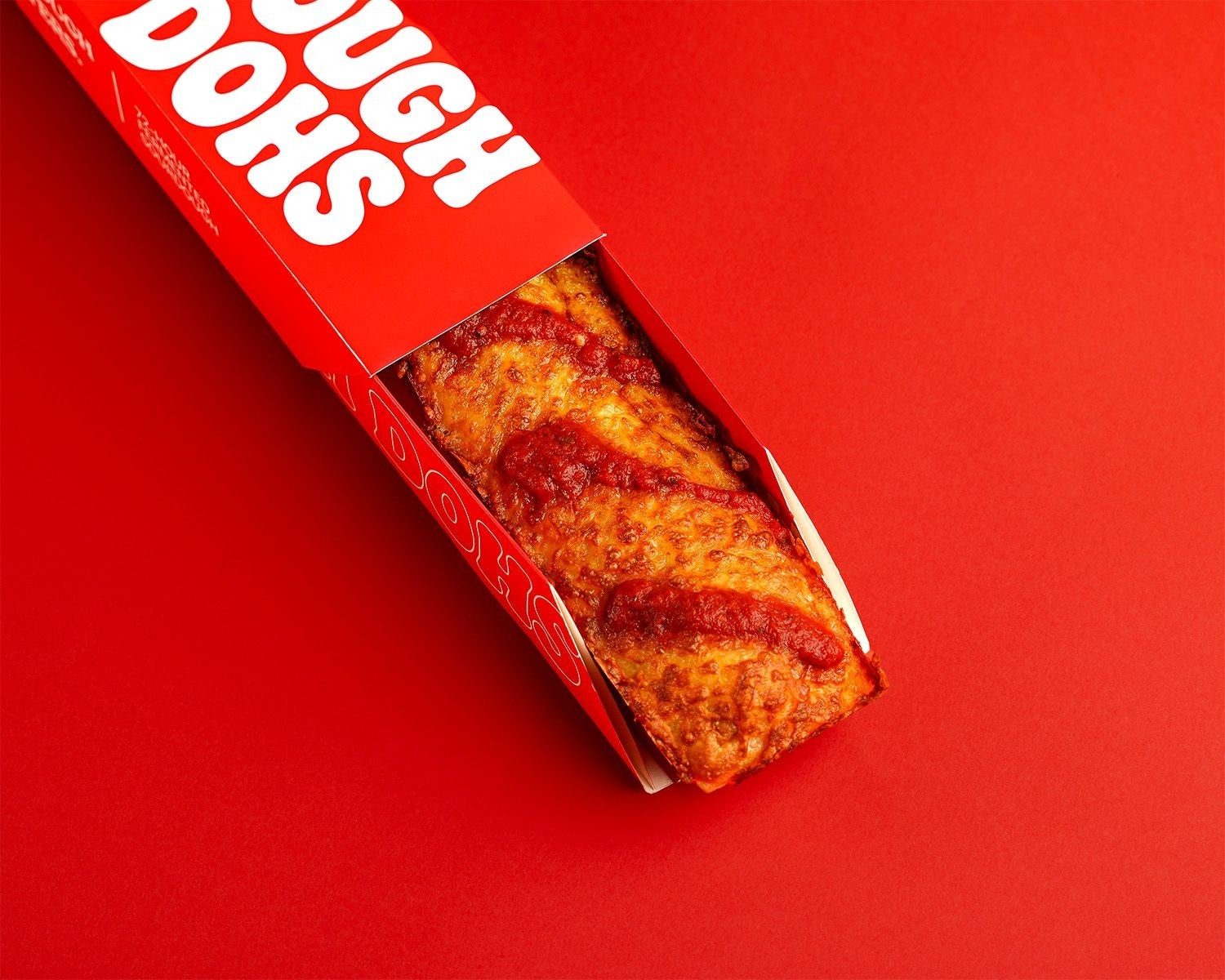 Dough Dohs Detroit-style pizza with crispy caramelised edges