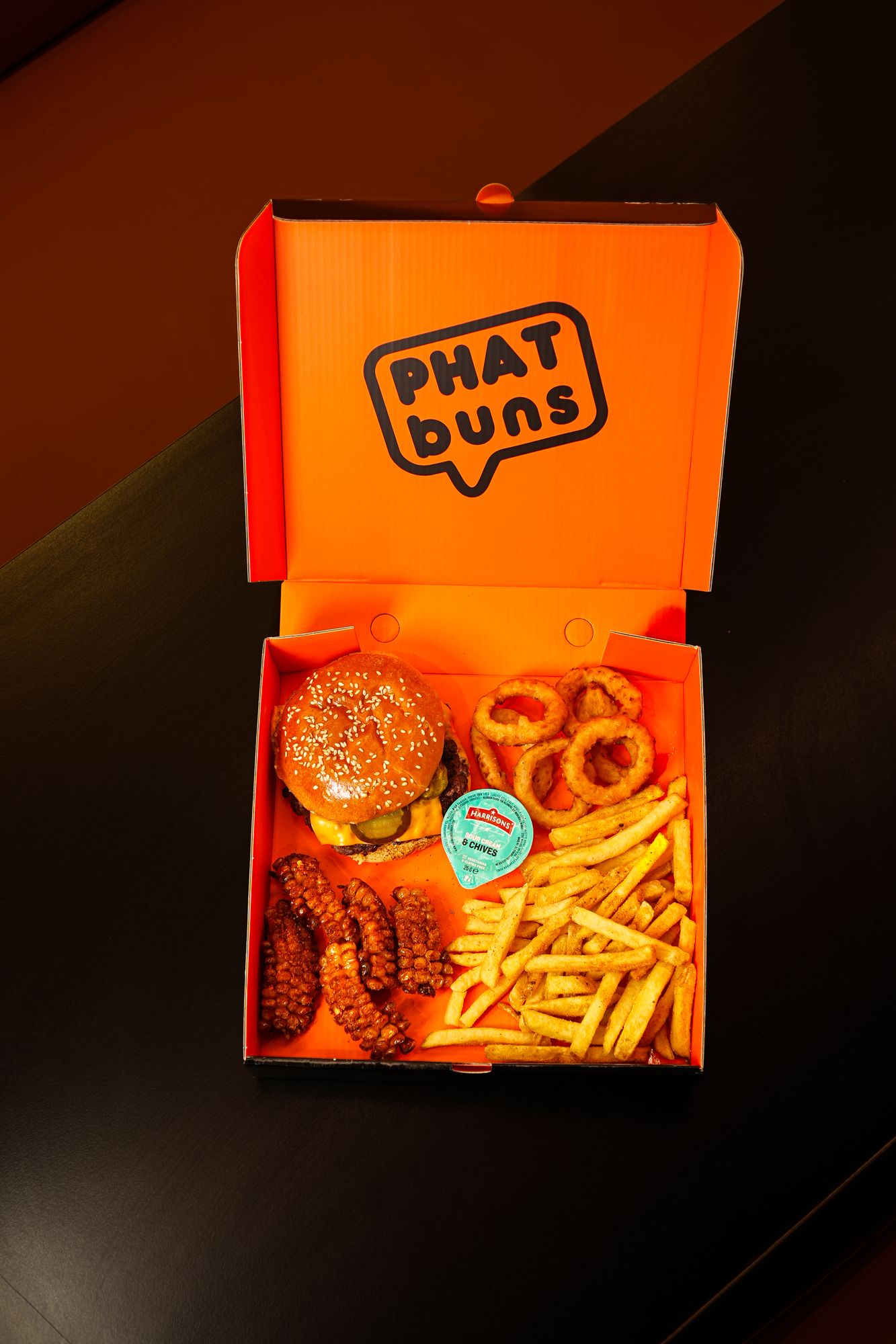PHAT Buns branded packaging