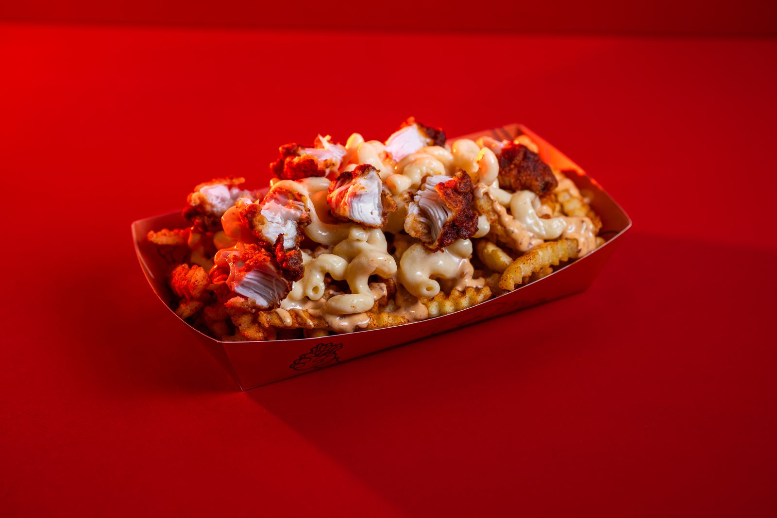 PHATVille Nashville hot chicken loaded fries